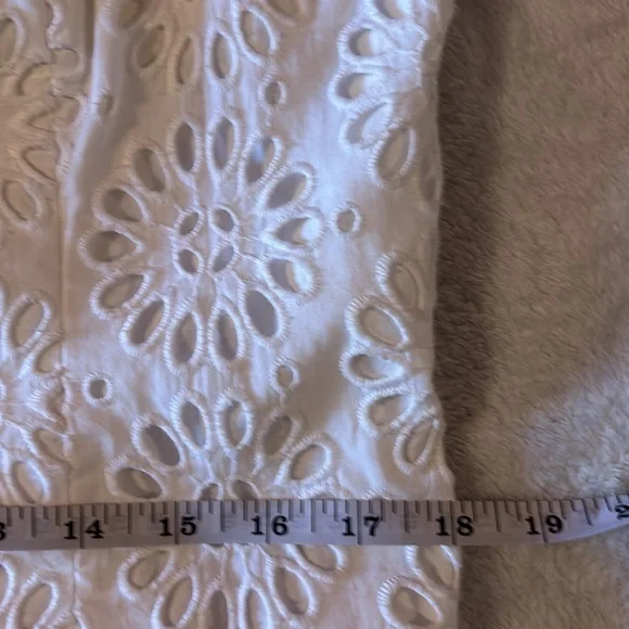 NWT Lilly Pulitzer Shelli oversized pinwheel eyelet dress. Sz 16. - Picture 12 of 17
